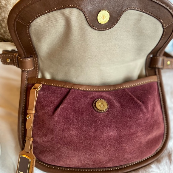UGG Mauve Suede Pocketbook - Picture 4 of 11